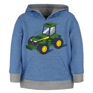 John Deere Size 4T Tractor Fleece Hoodie